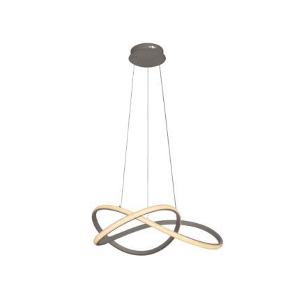 LED prigušiva luster na sajli LED/85W/230V 3000-6500K prečnik 60 cm + daljinski upravljač