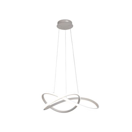 LED prigušiva luster na sajli LED/85W/230V 3000-6500K prečnik 60 cm + daljinski upravljač
