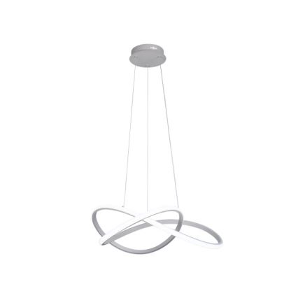 LED prigušiva luster na sajli LED/85W/230V 3000-6500K prečnik 60 cm + daljinski upravljač