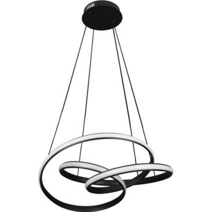 LED prigušiva luster na sajli LED/85W/230V 3000-6500K prečnik 49 cm + daljinski upravljač