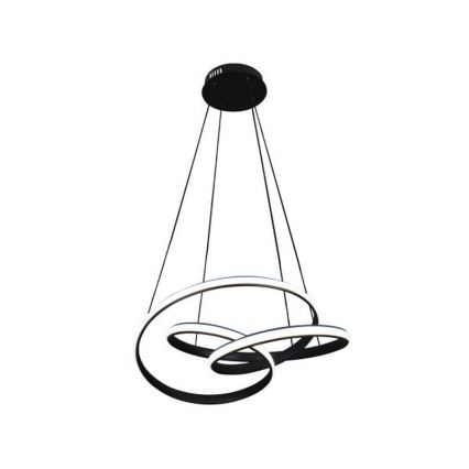 LED prigušiva luster na sajli LED/85W/230V 3000-6500K prečnik 49 cm + daljinski upravljač