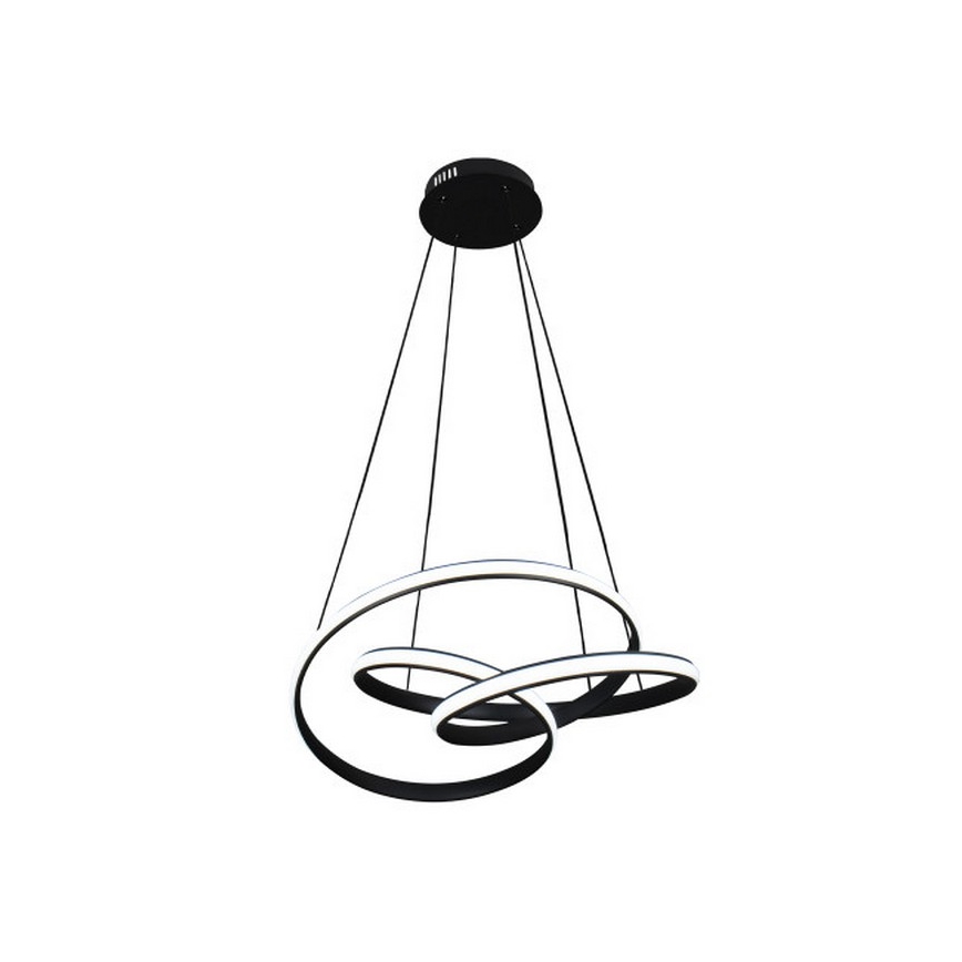 LED prigušiva luster na sajli LED/85W/230V 3000-6500K prečnik 49 cm + daljinski upravljač