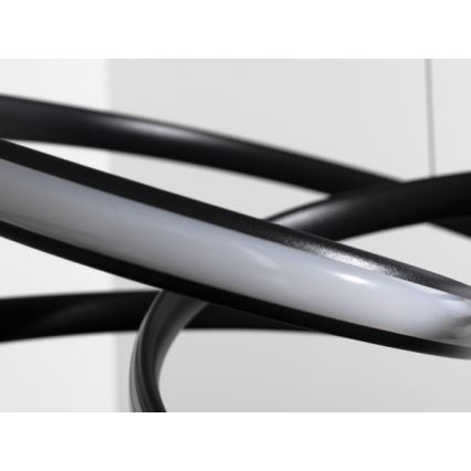 LED prigušiva luster na sajli LED/85W/230V 3000-6500K prečnik 49 cm + daljinski upravljač