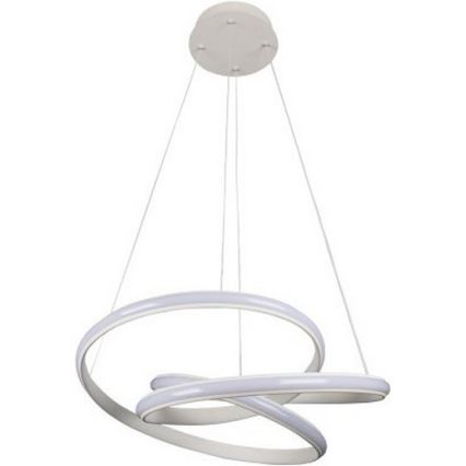 LED luster na sajli, prigušiva, LED/85W/230V 3000-6500K prečnik 49 cm + daljinski upravljač