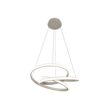 LED luster na sajli, prigušiva, LED/85W/230V 3000-6500K prečnik 49 cm + daljinski upravljač