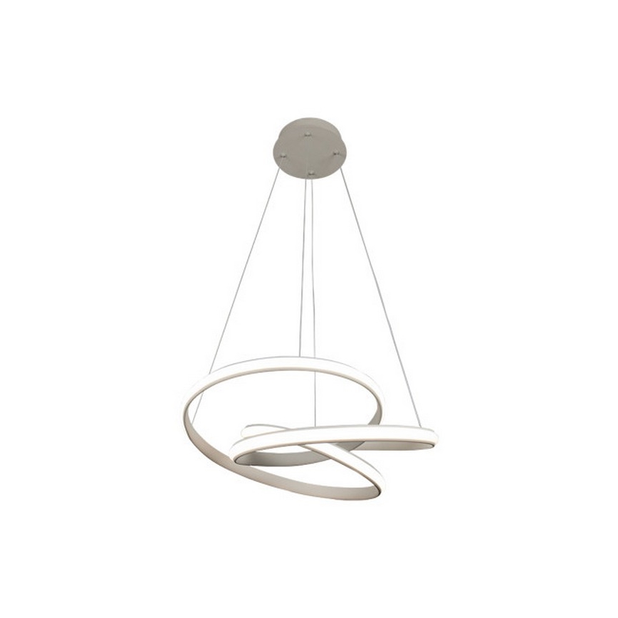 LED luster na sajli, prigušiva, LED/85W/230V 3000-6500K prečnik 49 cm + daljinski upravljač