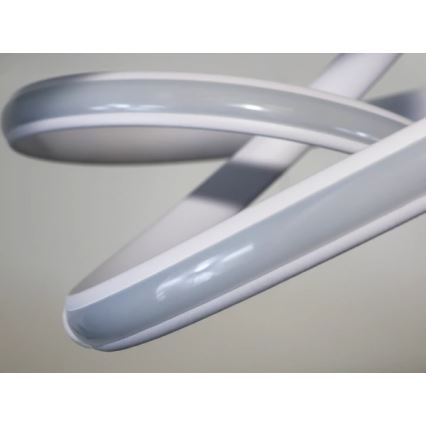 LED luster na sajli, prigušiva, LED/85W/230V 3000-6500K prečnik 49 cm + daljinski upravljač