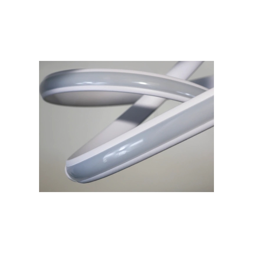LED luster na sajli, prigušiva, LED/85W/230V 3000-6500K prečnik 49 cm + daljinski upravljač