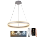 LED prigušiva luster na sajli LED/85W/230V 3000-6500K prečnik 60 cm + daljinski upravljač
