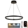 LED prigušiva luster na sajli LED/85W/230V 3000-6500K prečnik 60 cm + daljinski upravljač