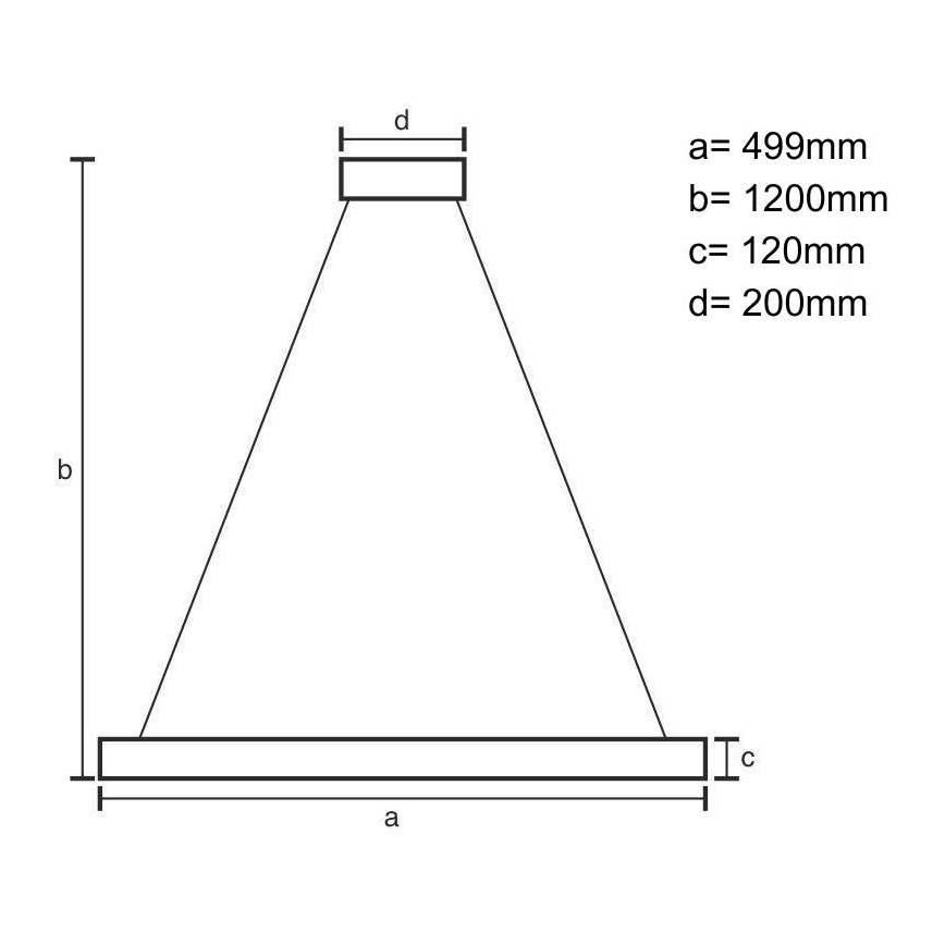 LED prigušiva kristalni luster na sajli LED/90W/230V 3000-6500K crna + daljinski upravljač