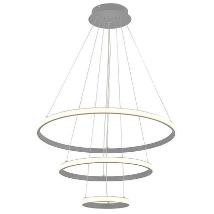 LED prigušiva luster na sajli LED/90W/230V 3000-6500K prečnik 60 cm + daljinski upravljač