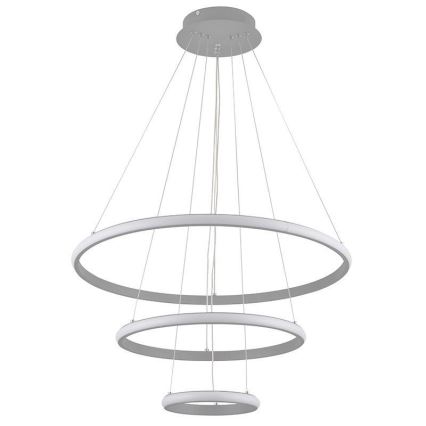 LED prigušiva luster na sajli LED/90W/230V 3000-6500K prečnik 60 cm + daljinski upravljač