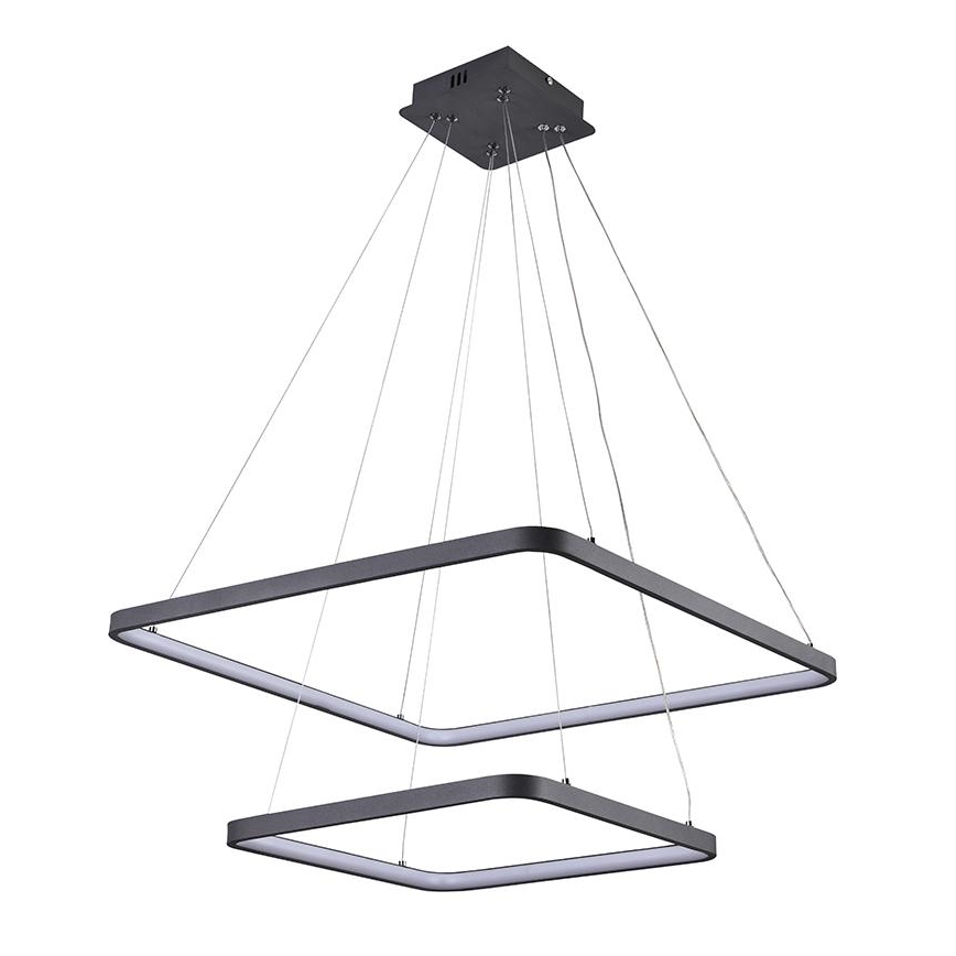 LED luster na sajli, prigušiva, LED/90W/230V 3000-6500K + daljinski upravljač