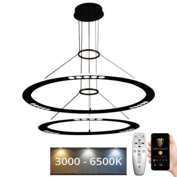 LED prigušiva luster na sajli LED/90W/230V 3000-6500K + daljinski upravljač
