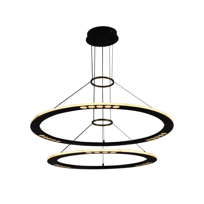 LED prigušiva luster na sajli LED/90W/230V 3000-6500K + daljinski upravljač