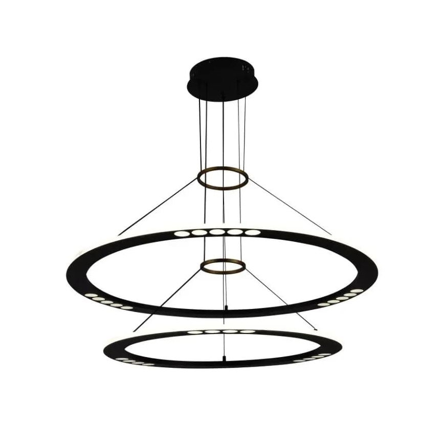 LED prigušiva luster na sajli LED/90W/230V 3000-6500K + daljinski upravljač