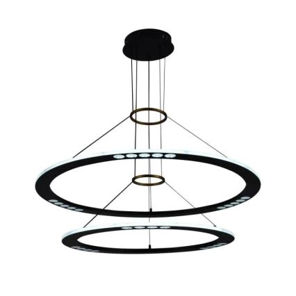 LED prigušiva luster na sajli LED/90W/230V 3000-6500K + daljinski upravljač
