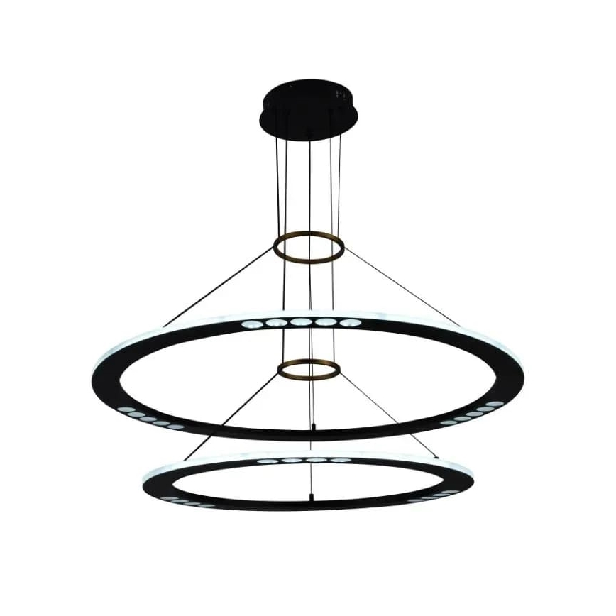 LED prigušiva luster na sajli LED/90W/230V 3000-6500K + daljinski upravljač
