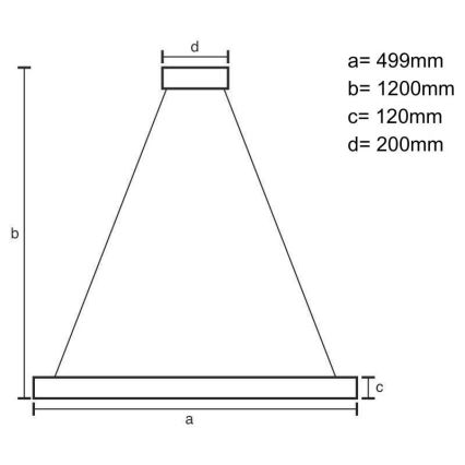 LED prigušiva kristalni luster na sajli LED/90W/230V 3000-6500K sjajni hrom + daljinski upravljač