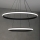 LED prigušiva luster na sajli LED/90W/230V 3000-6500K prečnik 60 cm + daljinski upravljač