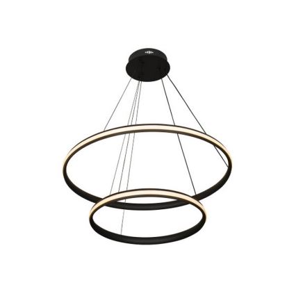 LED prigušiva luster na sajli LED/90W/230V 3000-6500K prečnik 60 cm + daljinski upravljač