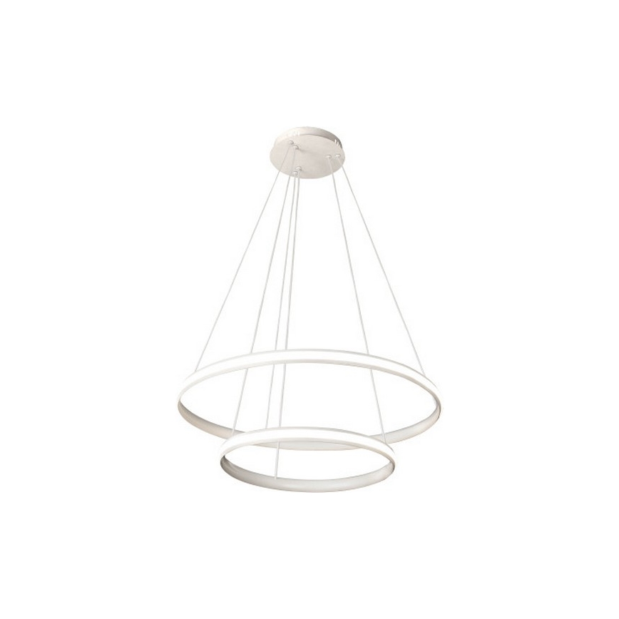 LED prigušiva luster na sajli LED/90W/230V 3000-6500K prečnik 60 cm + daljinski upravljač