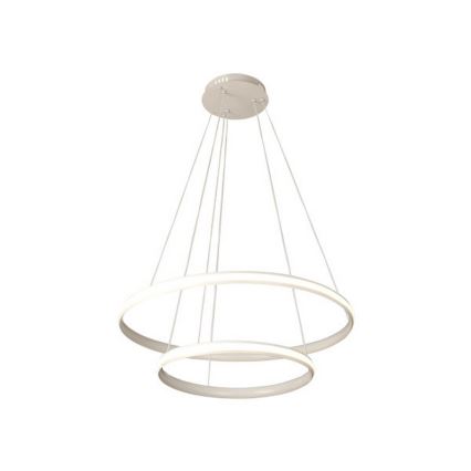 LED prigušiva luster na sajli LED/90W/230V 3000-6500K prečnik 60 cm + daljinski upravljač