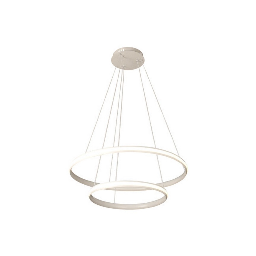 LED prigušiva luster na sajli LED/90W/230V 3000-6500K prečnik 60 cm + daljinski upravljač