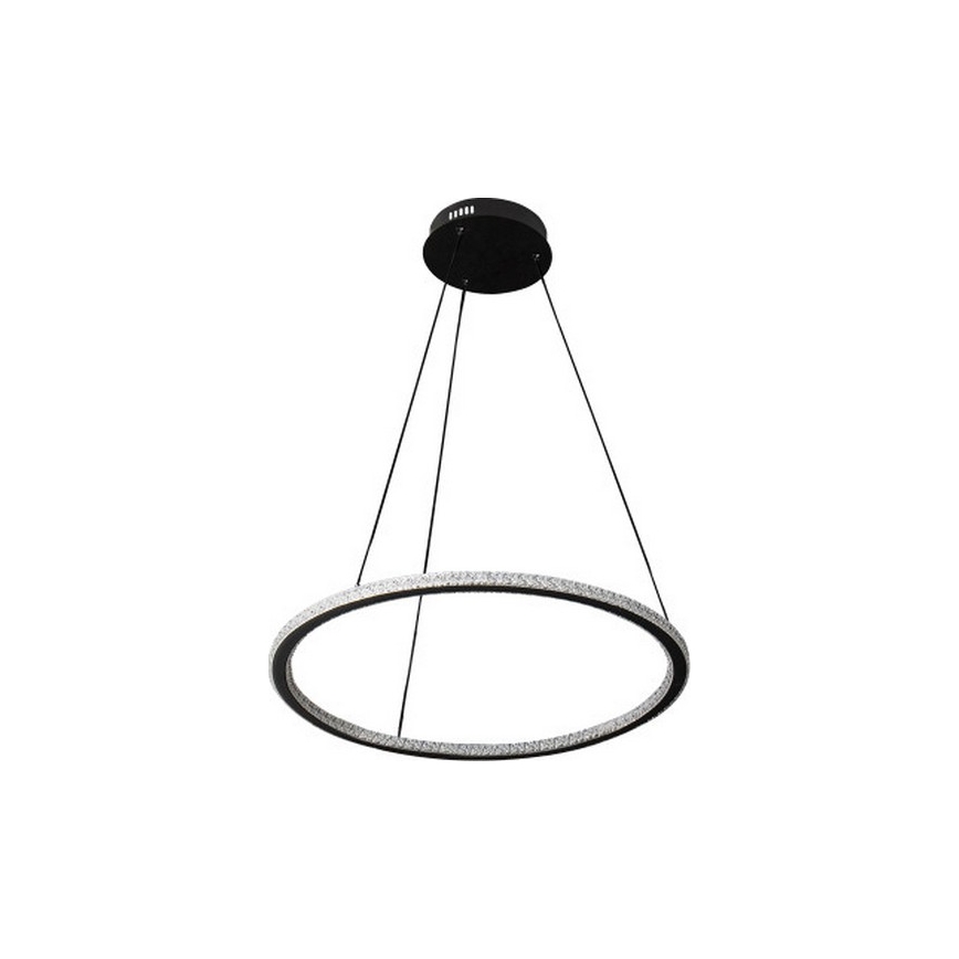 LED prigušiva luster na sajli LED/90W/230V 3000-6500K prečnik 60 cm + daljinski upravljač