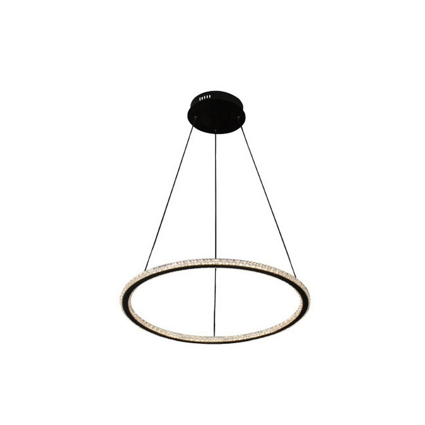 LED prigušiva luster na sajli LED/90W/230V 3000-6500K prečnik 60 cm + daljinski upravljač