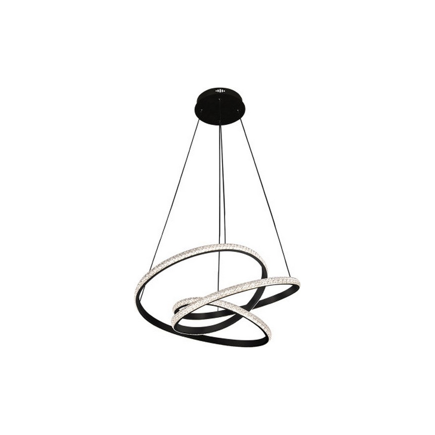 prigušiva LED viseći luster na sajli LED/90W/230V 3000-6500K prečnik 47 cm + sa daljinskim upravljačem
