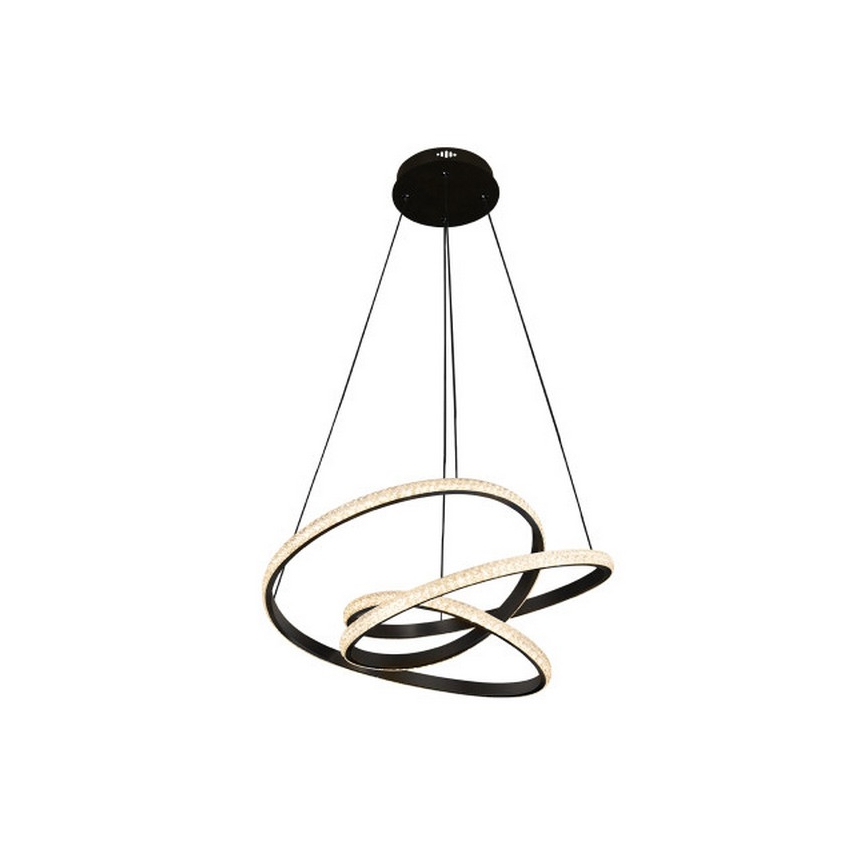 prigušiva LED viseći luster na sajli LED/90W/230V 3000-6500K prečnik 47 cm + sa daljinskim upravljačem