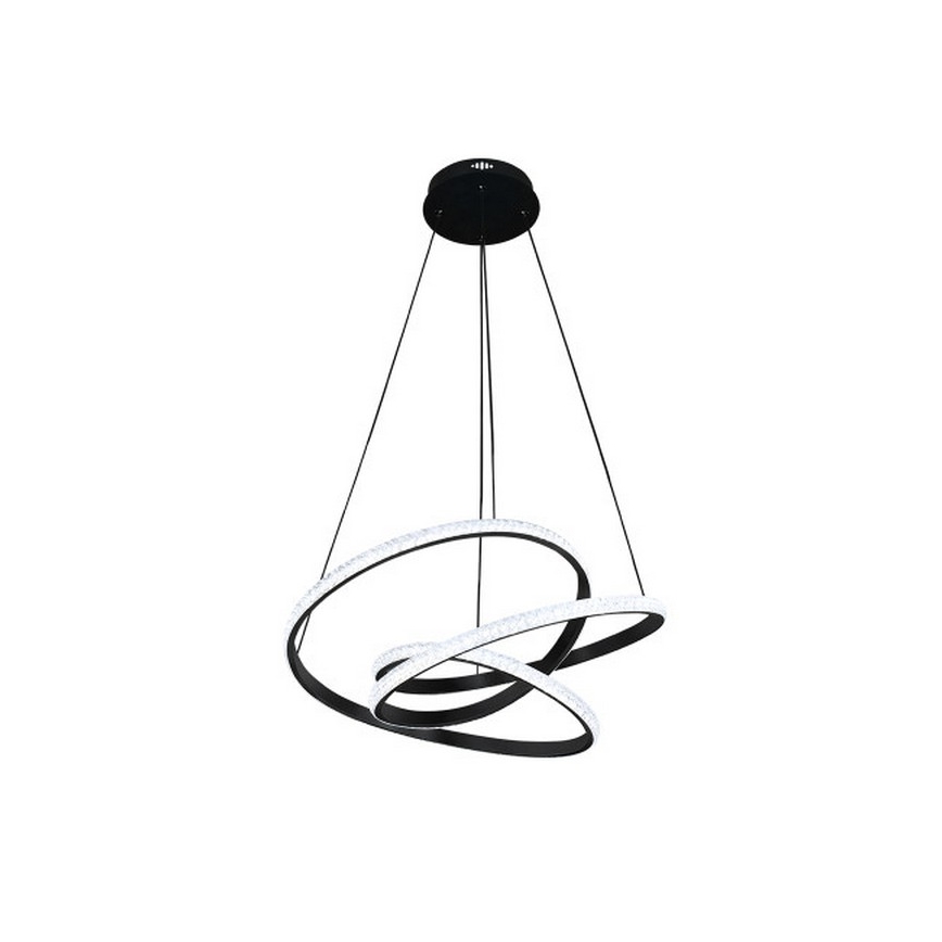 prigušiva LED viseći luster na sajli LED/90W/230V 3000-6500K prečnik 47 cm + sa daljinskim upravljačem