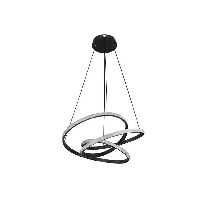 prigušiva LED viseći luster na sajli LED/90W/230V 3000-6500K prečnik 47 cm + sa daljinskim upravljačem