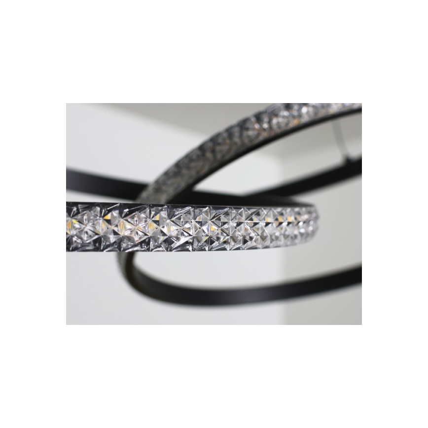 prigušiva LED viseći luster na sajli LED/90W/230V 3000-6500K prečnik 47 cm + sa daljinskim upravljačem