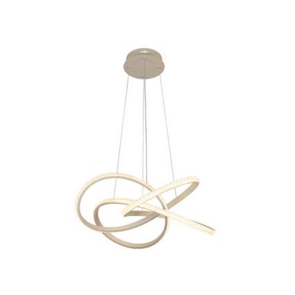 LED luster na sajli sa prigušiva funkcijom LED/95W/230V 3000-6500K pr. 57 cm + daljinski upravljač