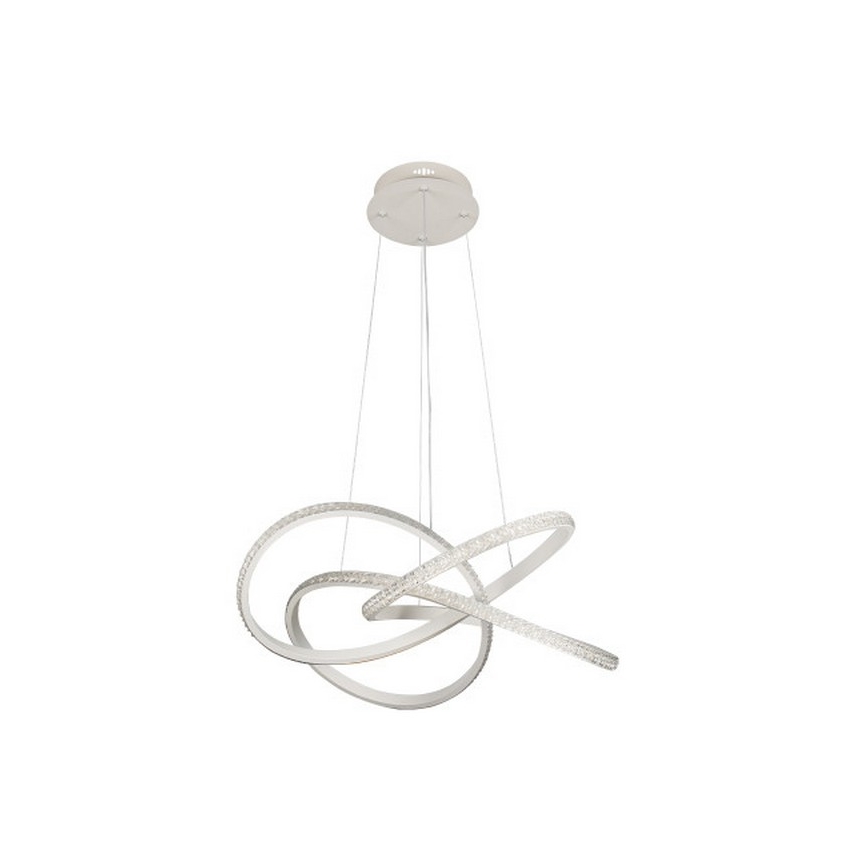 LED luster na sajli sa prigušiva funkcijom LED/95W/230V 3000-6500K pr. 57 cm + daljinski upravljač