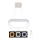 LED prigušiva luster na sajli NEST LED/40W/230V 3000-6500K beo + daljinski upravljač