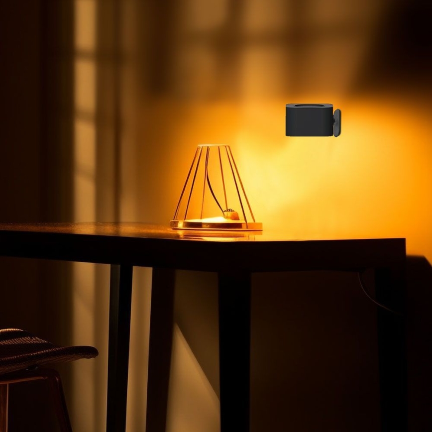 LED prigušiva stona lampa sa magnetnim punjenjem 4u1 LED/3W/5V 3000-6000K 1800 mAh bela