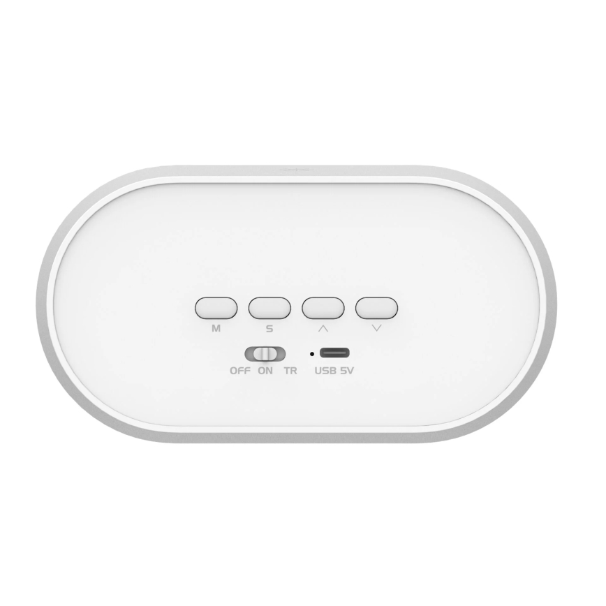 LED prigušiva noćna lampica sa budilnikom BUNNY LED/1,2W/5V 3000K