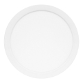 LED prigušiva panel LEXA LED/6/12/18W/230V 3000/4000/6000K pr. 22,5 cm bela