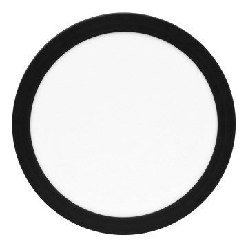 LED prigušiva panel LEXA LED/6/12/18W/230V 3000/4000/6000K prečnik 22,5 cm crna