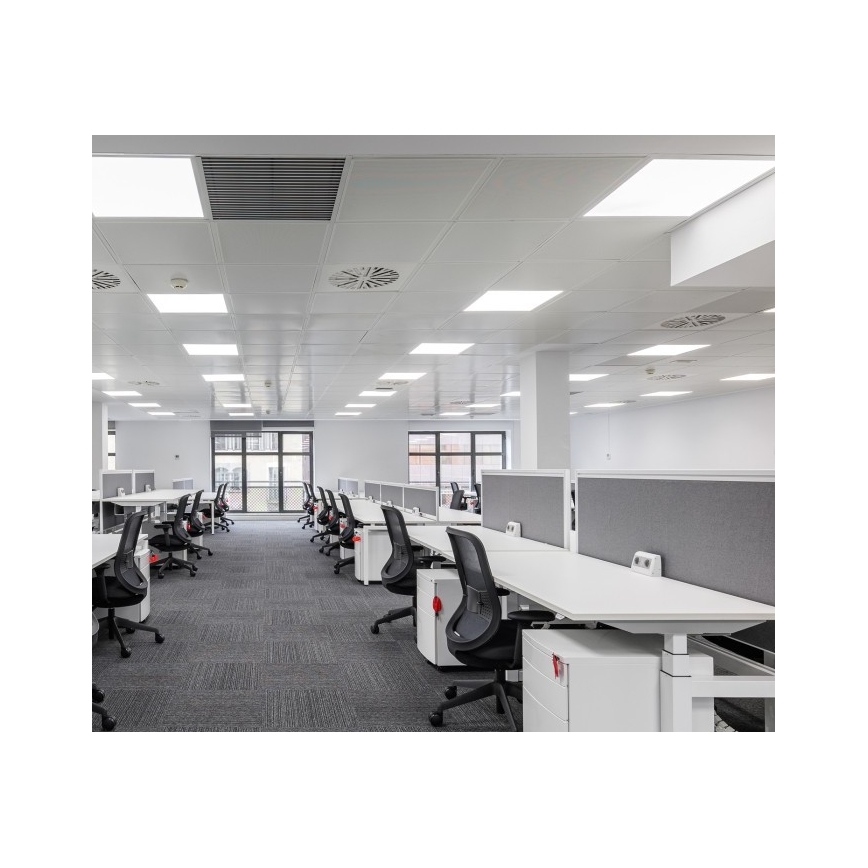 LED prigušiva panel za spušteni plafon CAPRI LED/25/36/40W/230V 3000/4000/5700K IP44 60x60 cm