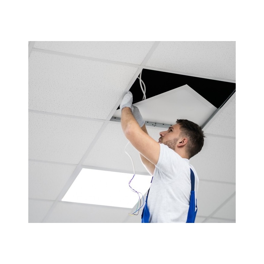 LED prigušiva panel za spušteni plafon CAPRI LED/25/36/40W/230V 3000/4000/5700K IP44 60x60 cm