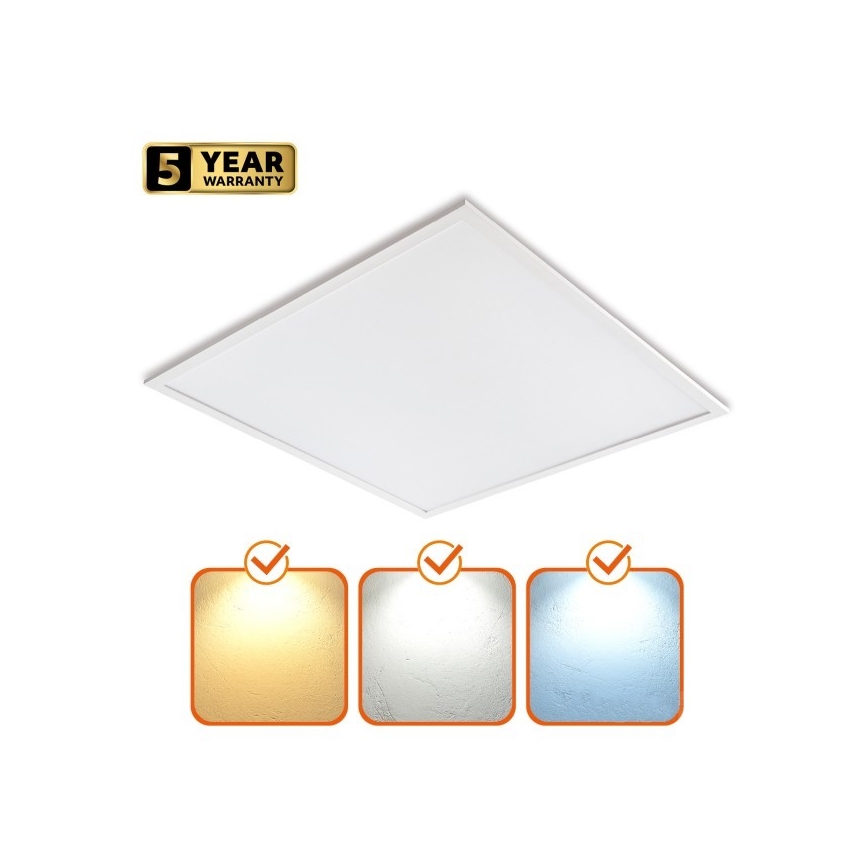 LED prigušiva panel za spušteni plafon CAPRI LED/25/36/40W/230V 3000/4000/5700K UGR19 IP44 60x60 cm