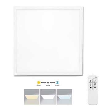 LED prigušiva panel za spušteni plafon ZEUS LED/40W/230V 3000-6000K + daljinski upravljač