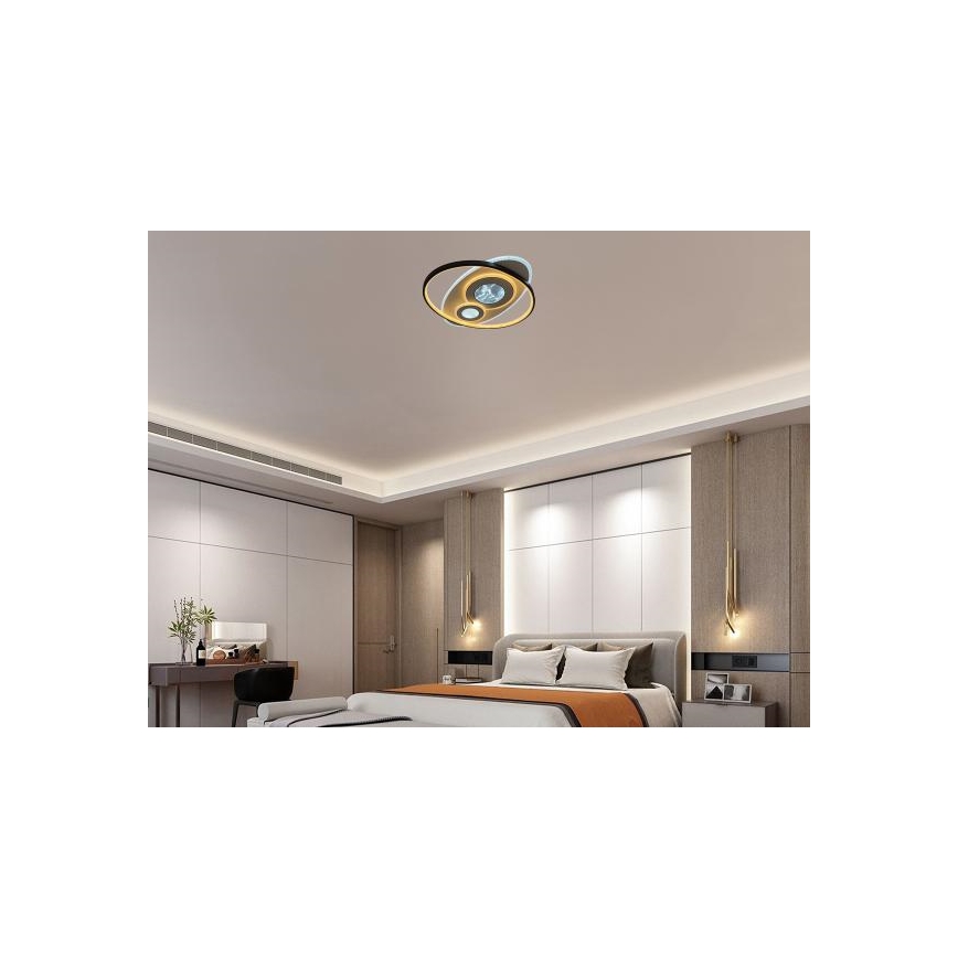 LED prigušiva plafonska lampa 105W/230V 3000-6500K + daljinski upravljač