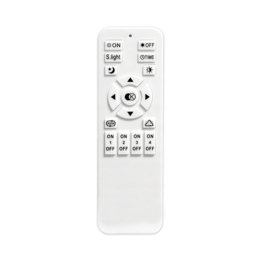 LED prigušiva plafonska svetiljka ARIES LED/54W/230V 3000-6500K + daljinski upravljač