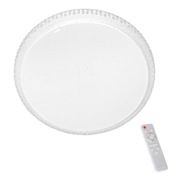 LED prigušiva plafonska lampa CRUZ LED/40W/230V 2000lm + daljinski upravljač